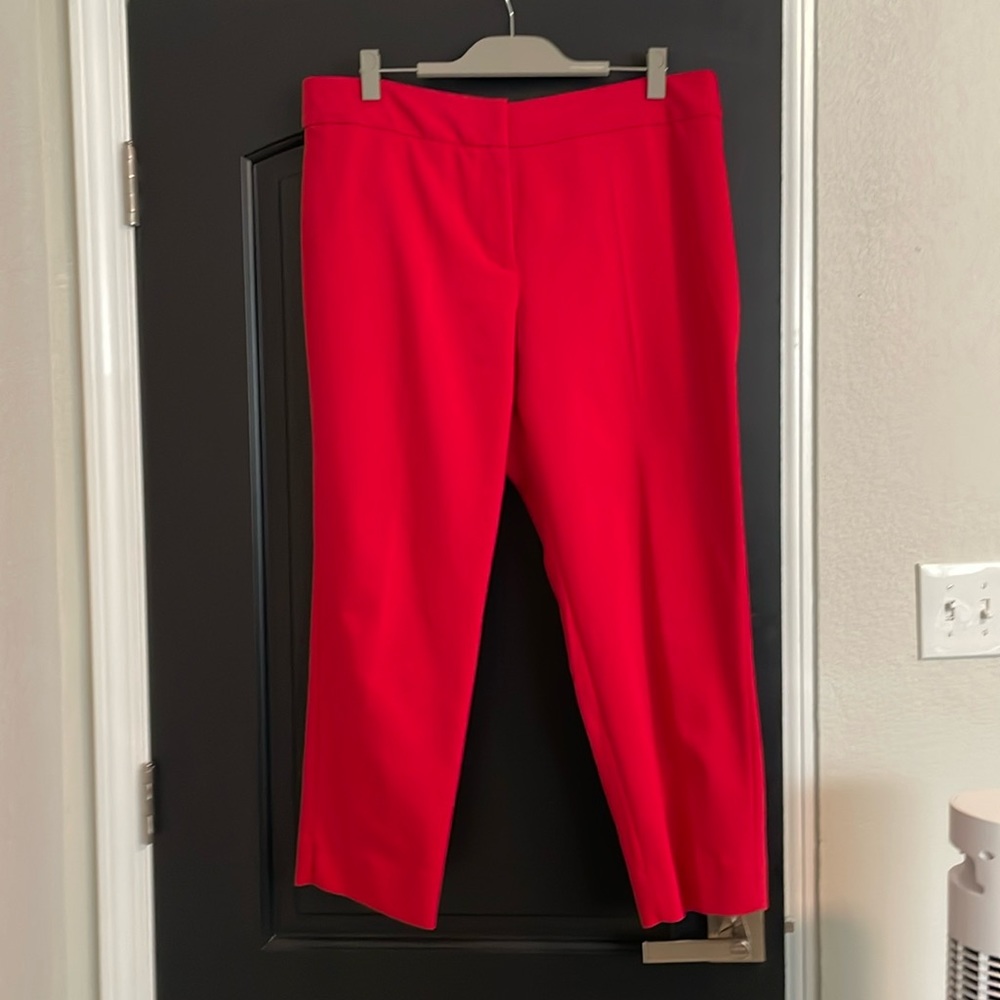 Michael Kors Red Dress Pants